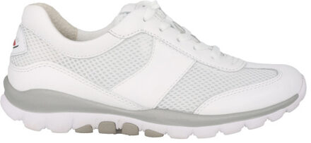 Gabor Rollingsoft sensitive 66.966.50 dames rollende wandelsneaker Wit - 38