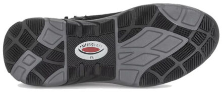 Gabor Rollingsoft sensitive 76.8.47 dames rollende wandelsneaker - maat 41 Zwart