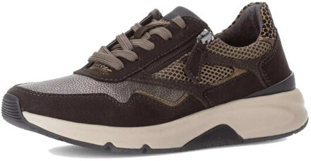 Gabor Rollingsoft sensitive 76.896.44 dames rollende wandelsneaker Veelkleurig - 40,5