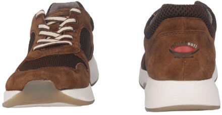 Gabor Rollingsoft sensitive 76.946.42 dames rollende wandelsneaker - maat 40 Bruin