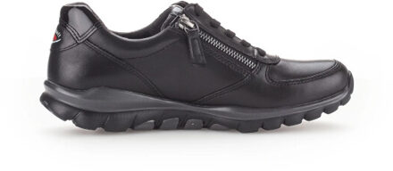 Gabor Rollingsoft sensitive 76.968.57 dames rollende wandelsneaker Zwart - 38