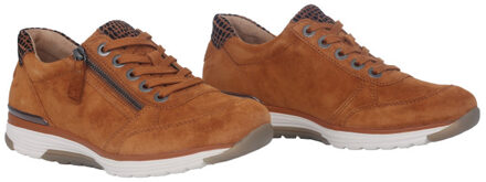 Gabor Rollingsoft sensitive 76.973.01 dames rollende wandelsneaker - maat 42 Bruin