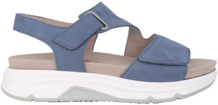 Gabor Rollingsoft sensitive 86.885.26 dames rollende wandelsandaal Blauw - 42,5