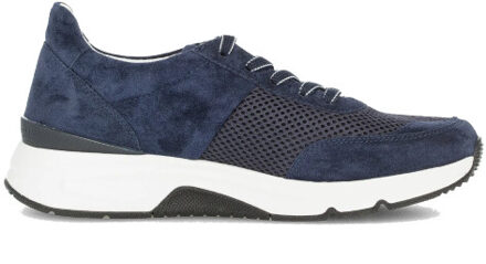 Gabor Rollingsoft sensitive 86.897.36 dames rollende wandelsneaker - maat 40 Blauw