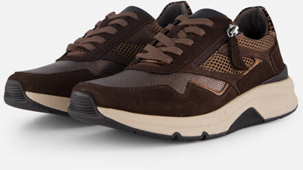 Gabor Rollingsoft Sneakers brons Leer - 36,36.5,37,37.5,38,38.5,39,40,41,42