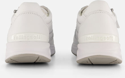 Gabor Rollingsoft Sneakers wit Leer - 36,41