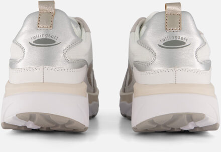 Gabor Rollingsoft Sneakers wit Leer - 38.5,40