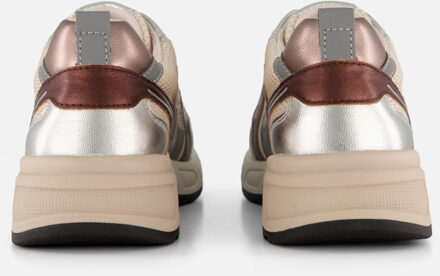 Gabor Rollingsoft Sneakers zilver Synthetisch - 36,36.5,37,37.5,38,38.5,39,40,41,41.5,42,42.5,43,43.5