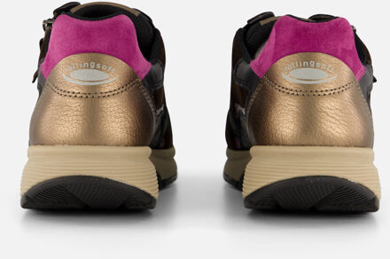 Gabor Rollingsoft Sneakers zwart Suede - 36,36.5,37,37.5,38,38.5,39,40,41,41.5,42,42.5