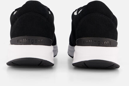 Gabor Rollingsoft Sneakers zwart Suéde - 36,36.5,37,37.5,38,38.5,39,40,41,42,42.5,43,43.5