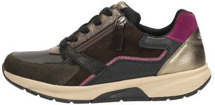 Gabor Rollingsoft Sneakers zwart Suede - 38,38.5,39,41