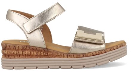 Gabor Sandalen 62.700.82 Goud maat