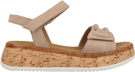 Gabor Sandalen 62.740.31 Beige / Grijs-39 maat 39