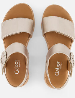 Gabor Sandalen beige Leer - 36.5,38,38.5,39,40,41,43.5