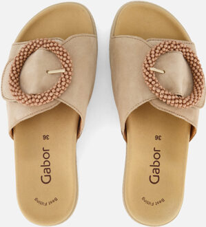 Gabor Sandalen beige Suede - 36,37,38,41,42