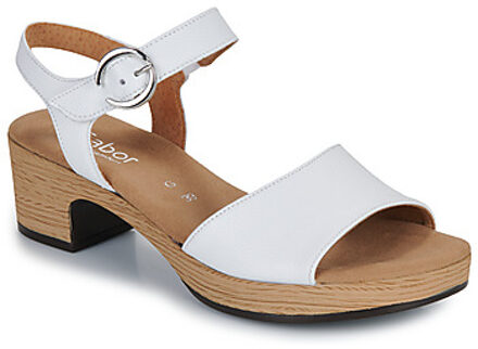 Gabor Sandalen Gabor 62071" Wit - 37,38,40