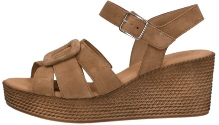 Gabor Sandalen Hak Cognac - 41