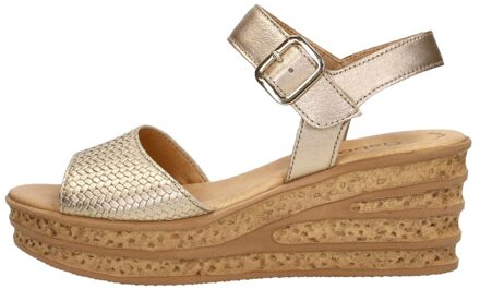 Gabor Sandalen Hak Goudkleur - 38