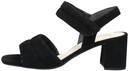 Gabor Sandalen Hak Zwart - 40