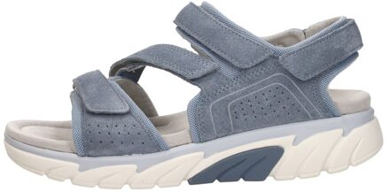 Gabor Sandalen Plat Licht blauw - 37