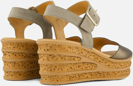 Gabor Sandalen taupe Synthetisch Beige - 42.5