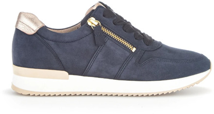 Gabor Sneaker Dames Blauw