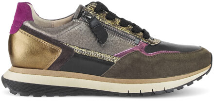 Gabor Sneaker schwarz,goud - 6.5