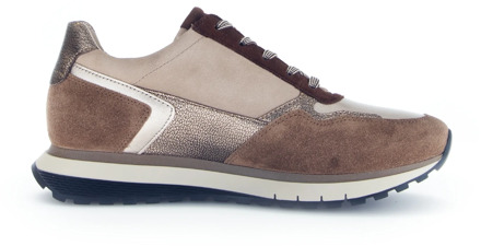 Gabor Sneakers beige Suede - 43.5,43,42.5,41,40,39,38.5,38,37.5,37,36.5,36