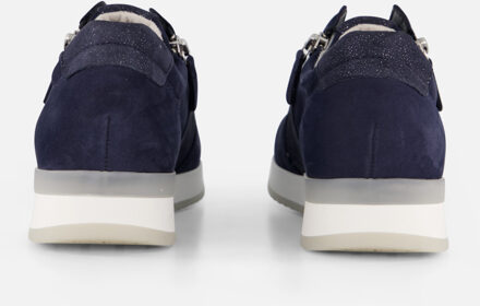Gabor Sneakers blauw Nubuck - 36,37.5,41