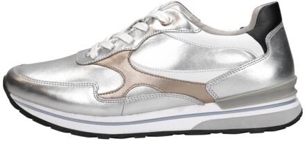 Gabor Sneakers Hoog Zilver Zilverkleur - 41
