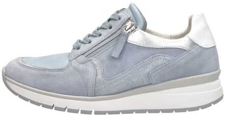 Gabor Sneakers Laag Met Stretch Licht blauw - 44