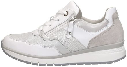 Gabor Sneakers Laag Met Stretch Wit - 37