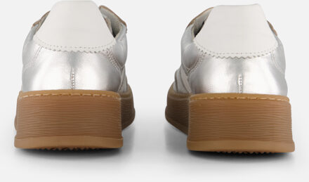 Gabor Sneakers Laag Zilver Zilverkleur - 38