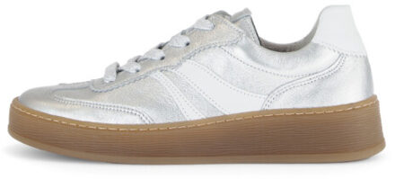 Gabor Sneakers Laag Zilver Zilverkleur - 39