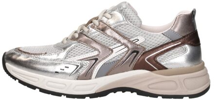 Gabor Sneakers Laag Zilver Zilverkleur - 44