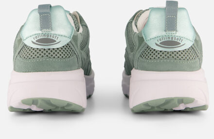 Gabor Sneakers Rollingsoft groen Suéde - 36,36.5,37,37.5,38,38.5,39,40,41,41.5,42,42.5,43,43.5