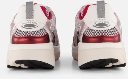 Gabor Sneakers Rollingsoft roze Textiel - 36,36.5,37,37.5,38,38.5,39,40,41,41.5,42,42.5,43,43.5