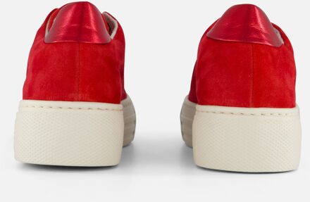 Gabor Sneakers rood Suede - 37,38,38.5,39,40,41,41.5,42.5,43.5,36