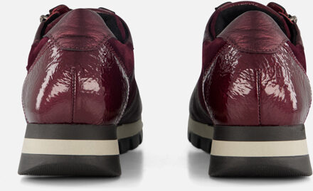 Gabor Sneakers rood Suede Bordeaux - 36,37,37.5,38,38.5