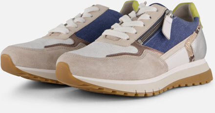 Gabor Sneakers wit Nubuck - 38,38.5,40,41