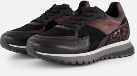 Gabor Sneakers zwart Suede - 36.5,37,41