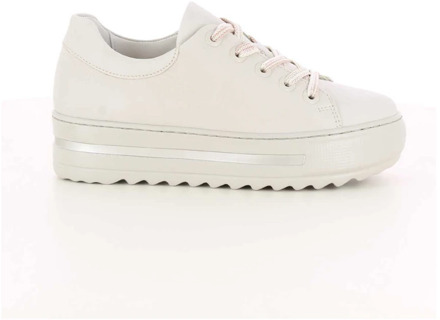 Gabor Stijlvolle Comfortabele Taupe Sneakers Gabor , Beige , Dames - 41 1/2 Eu,42 EU