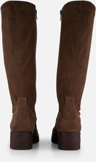 Gabor Velours Taupe Sportlaars met Rits Gabor , Beige , Dames - 38 Eu,42 Eu,38 1/2 Eu,40 Eu,40 1/2 Eu,37 1/2 Eu,39 Eu,37 Eu,36 EU