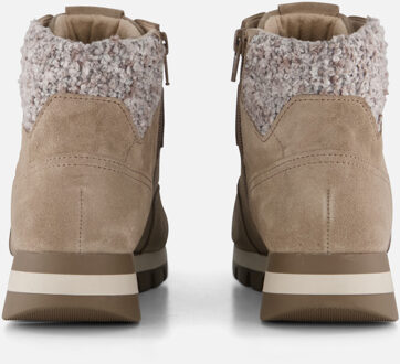 Gabor Veterboots beige Suede - 36,37.5,38,38.5,39,40,41,42,43
