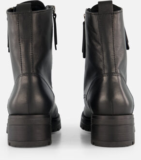 Gabor Veterboots zwart Leer - 36,36.5,38,38.5,39,40,41