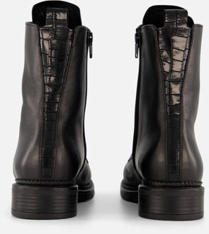 Gabor Veterboots zwart Leer - 36,38.5