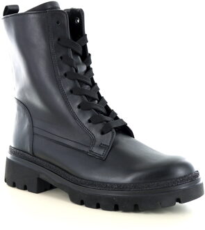 Gabor Veterboots zwart Leer - 39,38.5,38,37.5,37,36.5,43,42,41.5,41,40,36