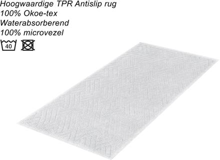 Gaeta badmat 50x80cm wit