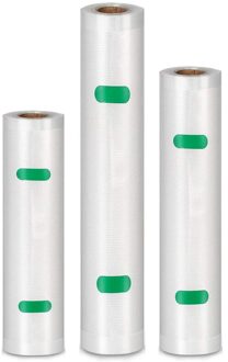 Gafile Vacuum Sealer Bag Voedsel Verpakking Opslag Voor Sous Vide Werken Met Alle Vacuumsealing Machine Bpa Gratis 3ROLL-20-25-30x5m