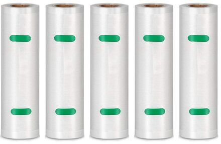 Gafile Vacuum Sealer Bag Voedsel Verpakking Opslag Voor Sous Vide Werken Met Alle Vacuumsealing Machine Bpa Gratis 5ROLL-15x500cm